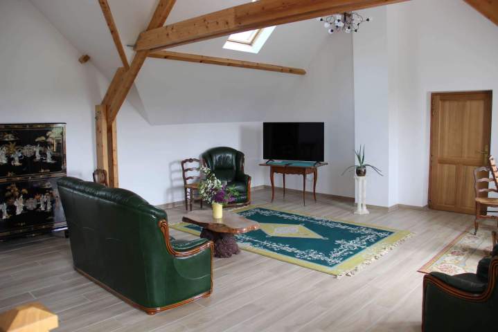 Espace commun maison partagée Sarthe
